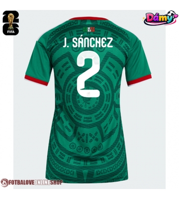Mexiko Jorge Sanchez #2 Domácí Dres pro Dámy MS 2026 Krátkým Rukávem